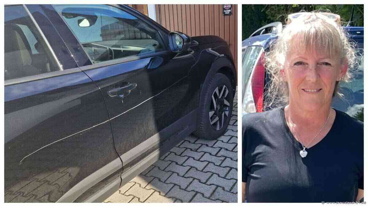 Autos an Mühldorfer Luitpoldallee zerkratzt: Bianca Otten hat´s zum zweiten Mal erwischt