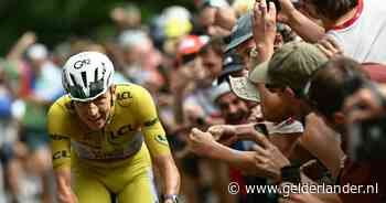 Tadej Pogacar deelt nieuwe tik uit na late aanval: geletruidrager wint ook zware Vogezenrit in Tour de France