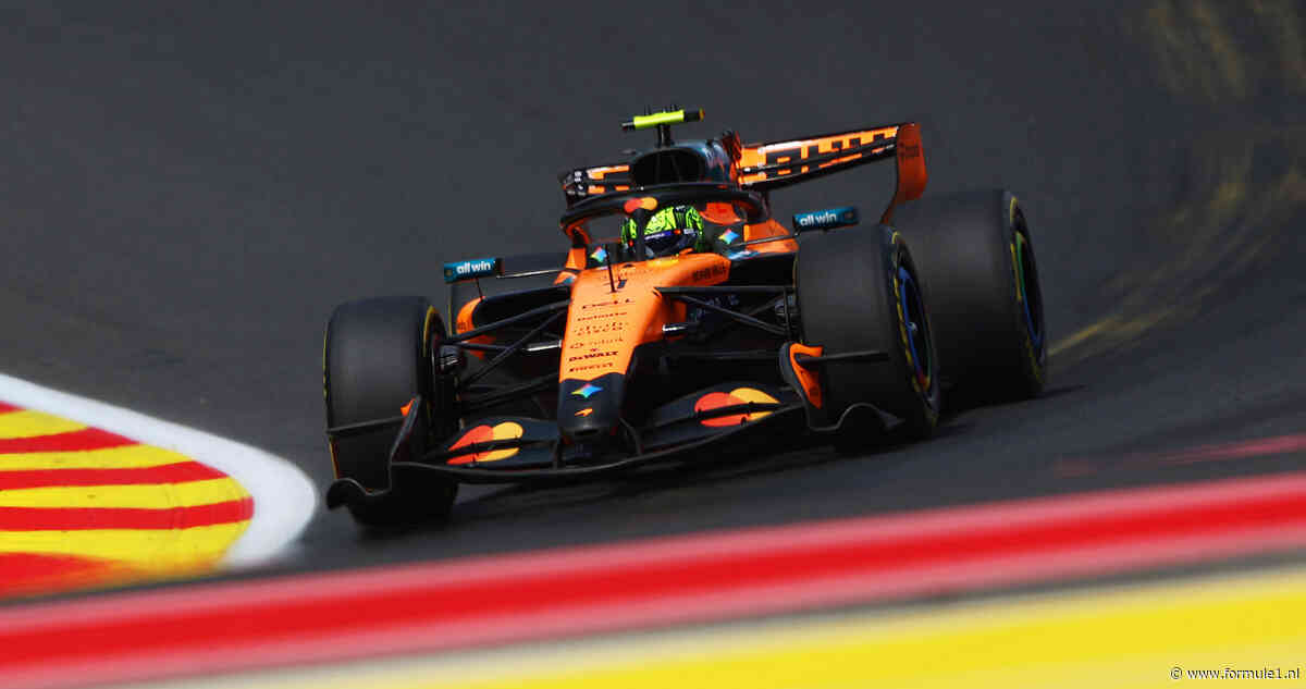 Lando Norris maakt zich op voor inhaalrace na gridstraf: ‘Ga voor mooie show’