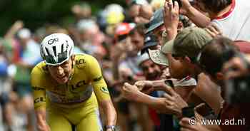 Tadej Pogacar deelt nieuwe tik uit na late aanval: geletruidrager wint ook zware Vogezenrit in Tour de France