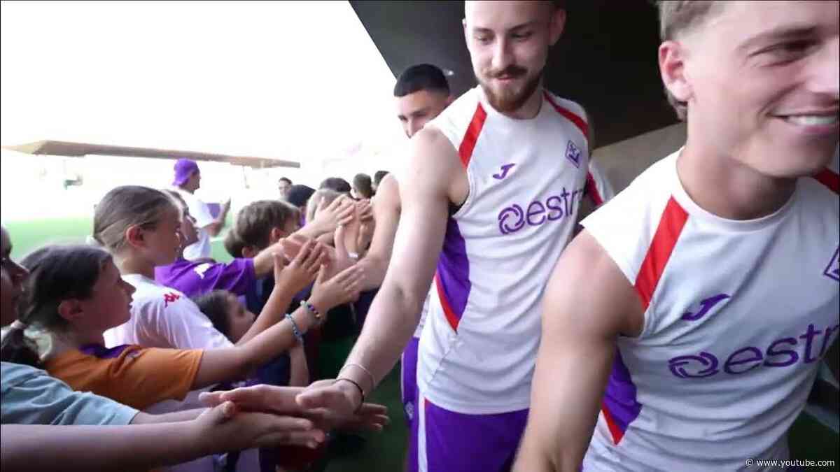 Ritiro 26/27: quinto allenamento a porte aperte al Rocco B. Commisso Viola Park