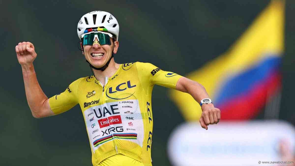 Tadej Pogacar voert volgend nummer op in de Tour de France en soleert in de Vogezen naar vierde ritzege