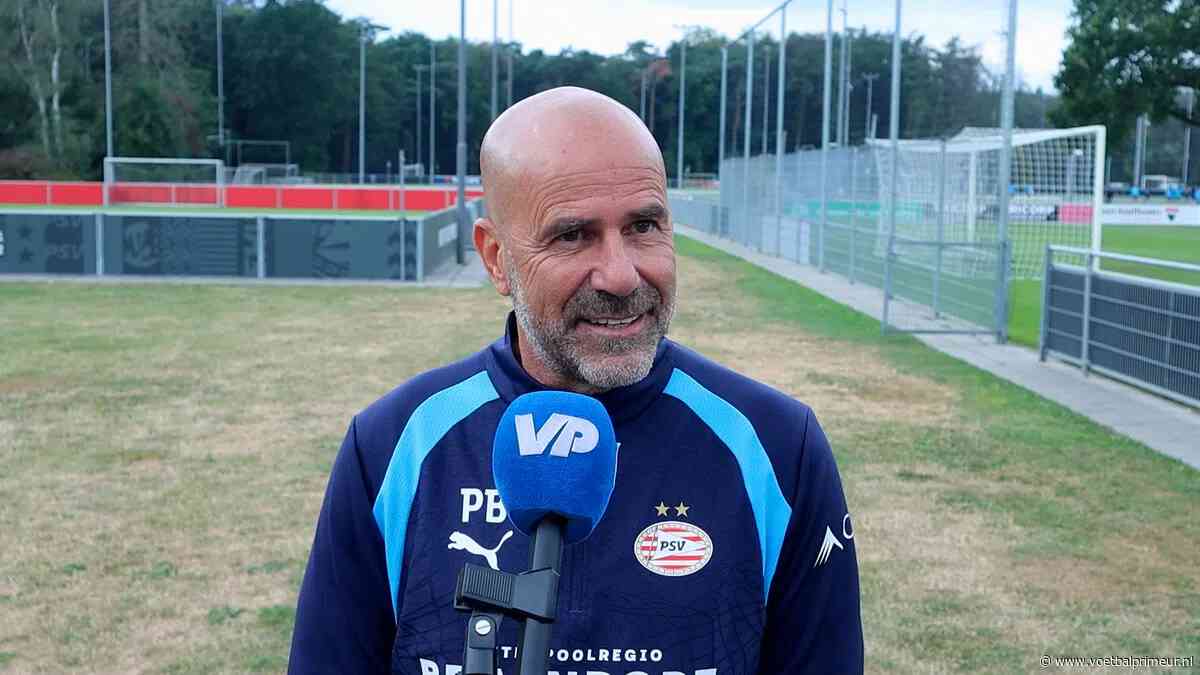 Bosz bevestigt uitgaande PSV-transfer: 'Dat was een afscheidsknuffel'
