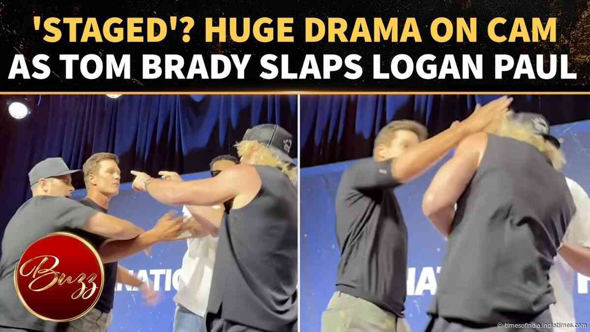 Tom Brady &amp; Logan Paul Fanatics Fest Clash: Was The Shocking Slap Real Or A Planned Publicity Move?