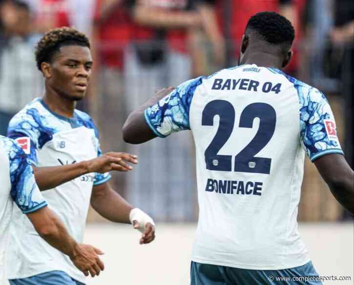 Boniface Bags Brace, Tella Scores As Leverkusen Thrash Lower Division Side 7-0 In First Pre-season Game