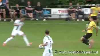 Bizarre tackle bij oefenduel FC Groningen, stadionspeaker maant spelers tot kalmte