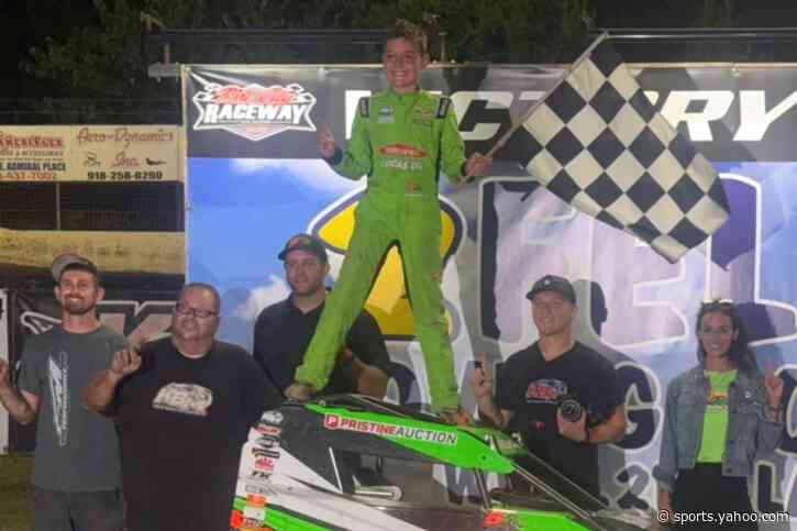 Brexton Busch earns first win since father Kyle Busch passed away