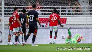 Manchester United vs Wrexham - friendly LIVE: Red Devils lose their first pre-season game as Sam Smith scores only goal for Championship side - with Andrey Santos making first appearance