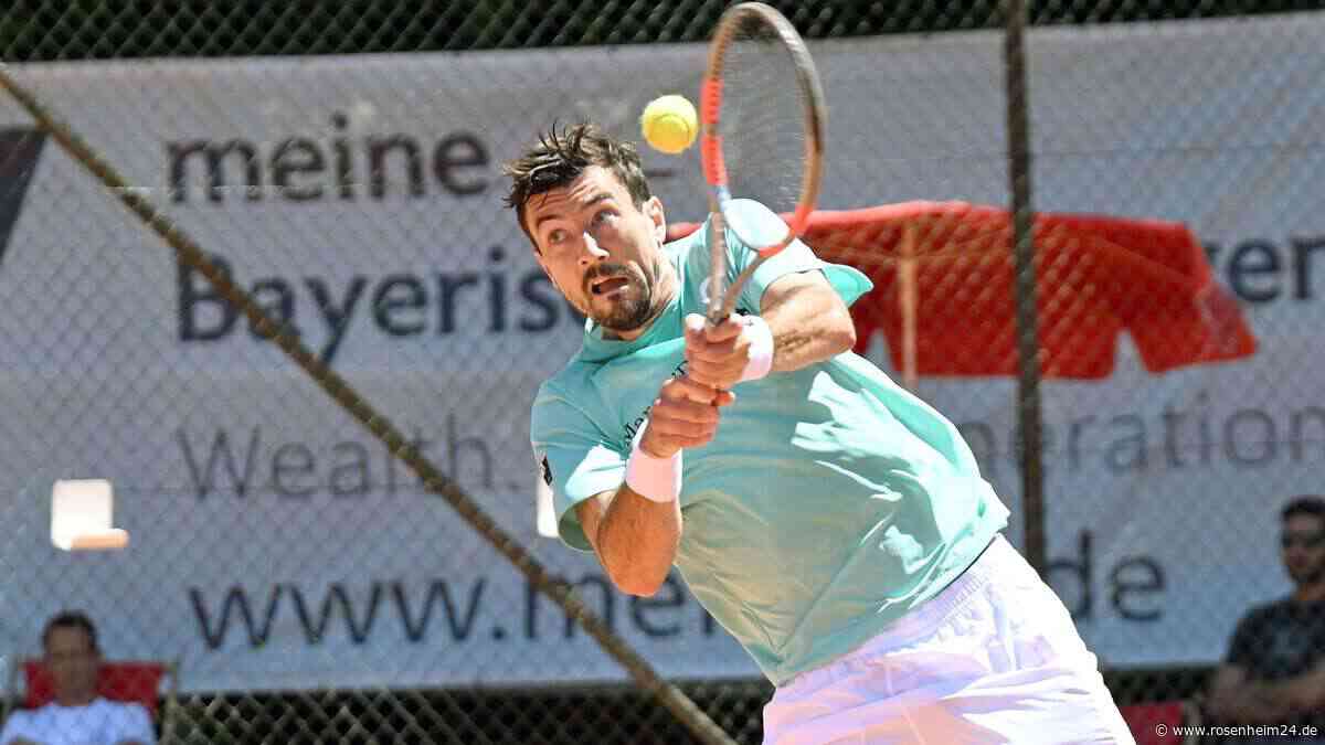Haben Rosenheims Tennisspieler Chancen auf den Titel? Lokalmatador Ofner mit klarer Meinung