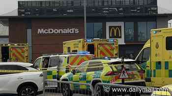 Major incident is declared at retail park as five are rushed to hospital