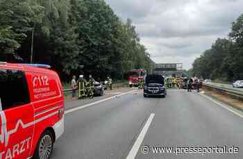 FW-BO: Verkehrsunfall mit mehreren Verletzten auf der A43 - 7 Betroffene, darunter 2 Kinder