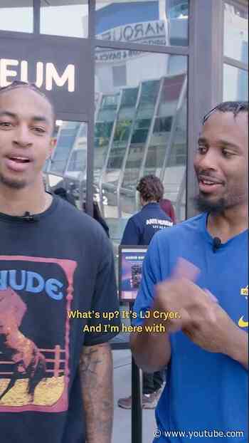 Golden State Warriors React to "Trippy" Vegas Experience | #shorts