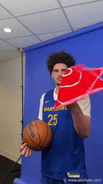 Can the Golden State Warriors Spin a Ball on Their Finger 😅 | #shorts