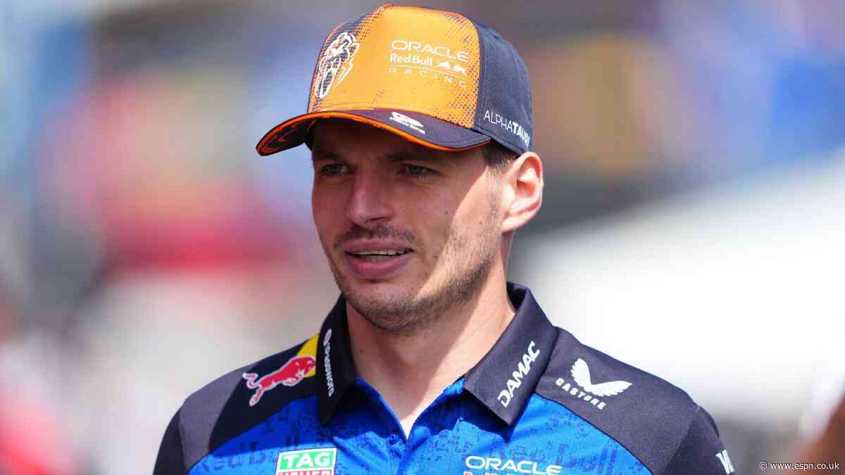 Verstappen readjusting to new F1 regulations