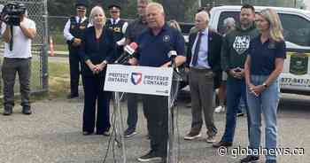 Doug Ford visits Thunder Bay as northern Ontario fires force evacuations