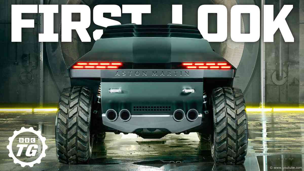 New Aston Martin Dreadnought: Combat-Ready V12 Supertruck! | 4K
