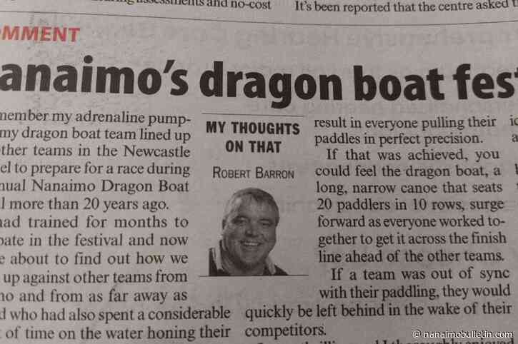 COLUMN: Nanaimo’s dragon boat festival needs more support