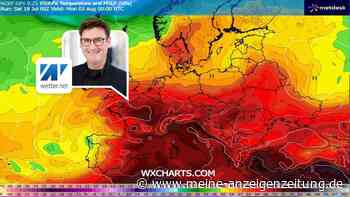 Hitze-Comeback Ende Juli: Wird die 40-Grad-Marke erneut geknackt?