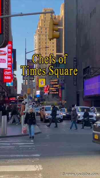 Chefs of Times Square w/ Jasmines Caribbean Cuisine🧑‍🍳🌟 #timessquare #food #nyceats #nyc