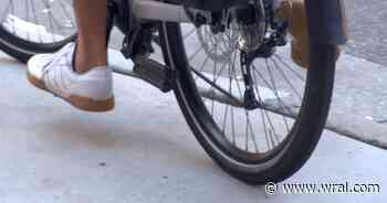 Person riding e-bike on Apex Peakway hit, police look for rider
