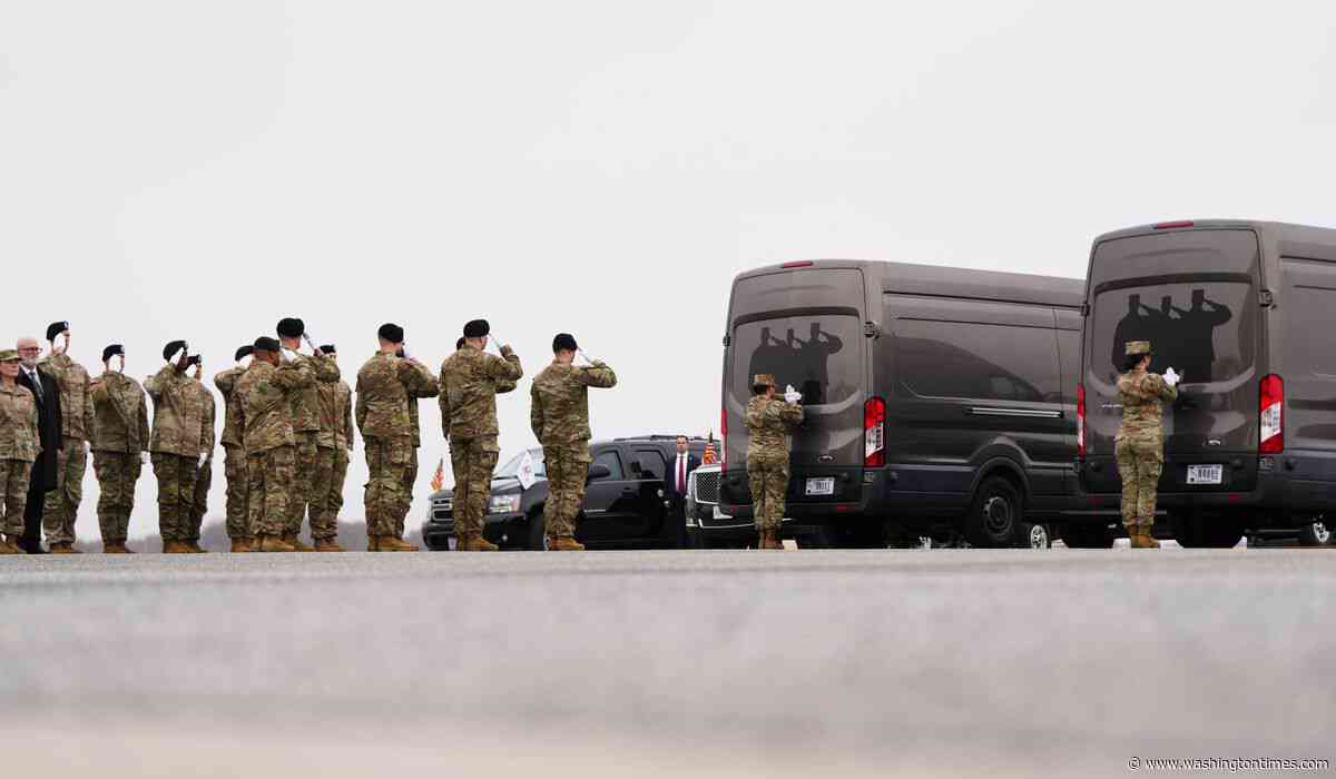 Two U.S. troops killed, another missing after Iranian attack on base in Jordan