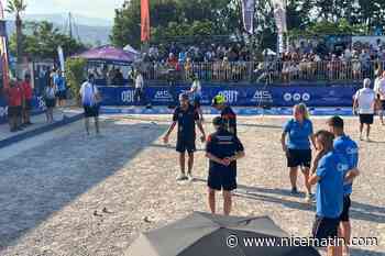 Sous une forte chaleur, Rocher, Rizzi et Jeanroy atteignent les quarts de finale des championnats de France de pétanque à Nice