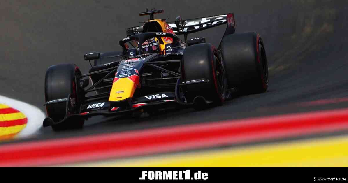Pouhon keine Kurve mehr: Verstappen im "F3-Auto mit F1-Abtrieb"