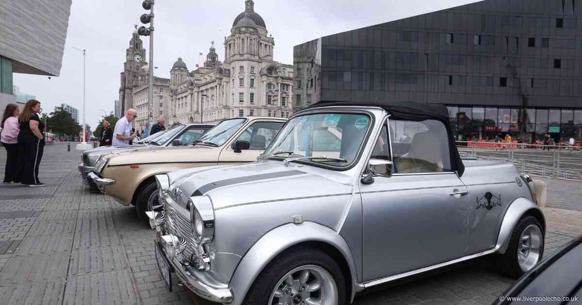 Reason 30 cars were parked up on Liverpool's Pier Head