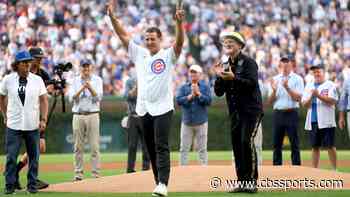 WATCH: Anthony Rizzo snags homer from Cubs' Michael Busch in right field bleachers at Wrigley Field