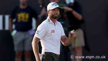 Burns holds Open lead; Fox, Kim two shots back