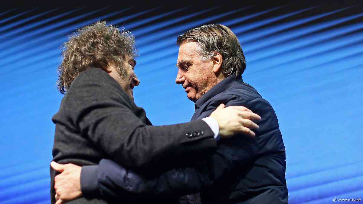 Kein Besuch in seinem Haus: Milei darf nicht zu Bolsonaro