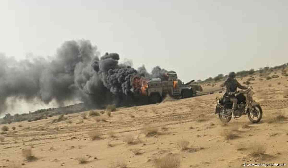 Mali rebels ambush an army convoy, killing or capturing scores of soldiers