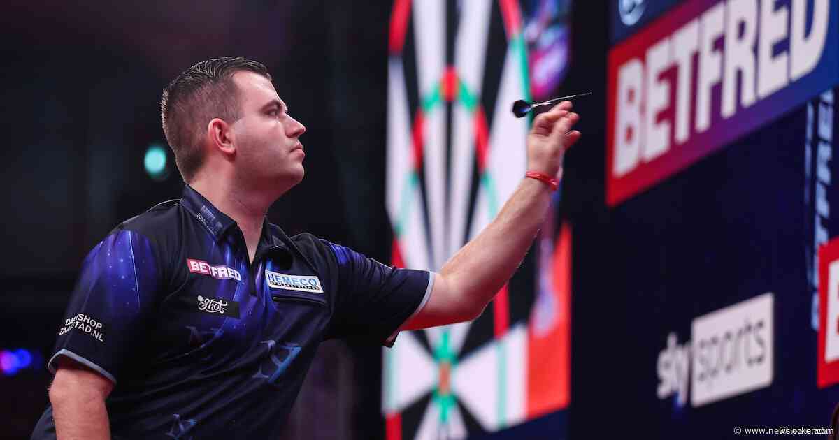 Niels Zonneveld komt na ijzersterke opleving in thriller net tekort tegen Stephen Bunting