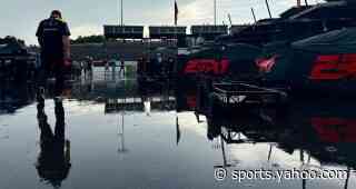 Inclement weather washes out Cup qualifying at North Wilkesboro; practice on hold