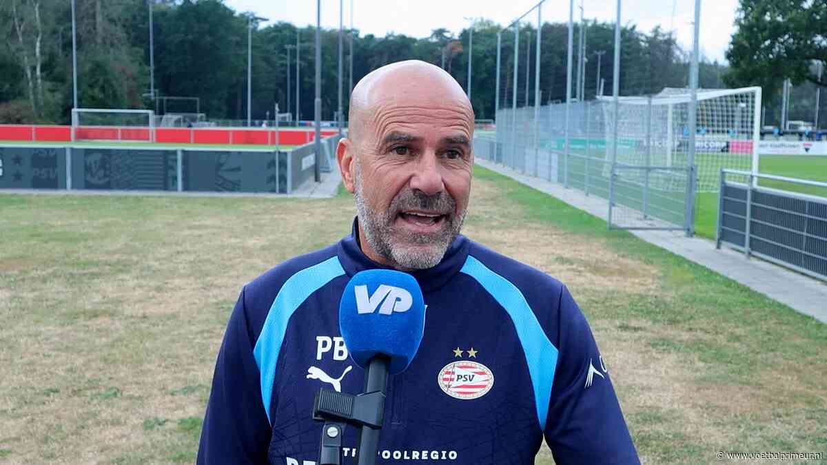 Transfervrije spits wil contract bij PSV, Bosz: 'Daarmee konden we elkaar helpen'