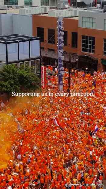 Always and everywhere, you showed up. Thank you, fans. 🌎🧡 #NothingLikeOranje #FIFAWorldCup