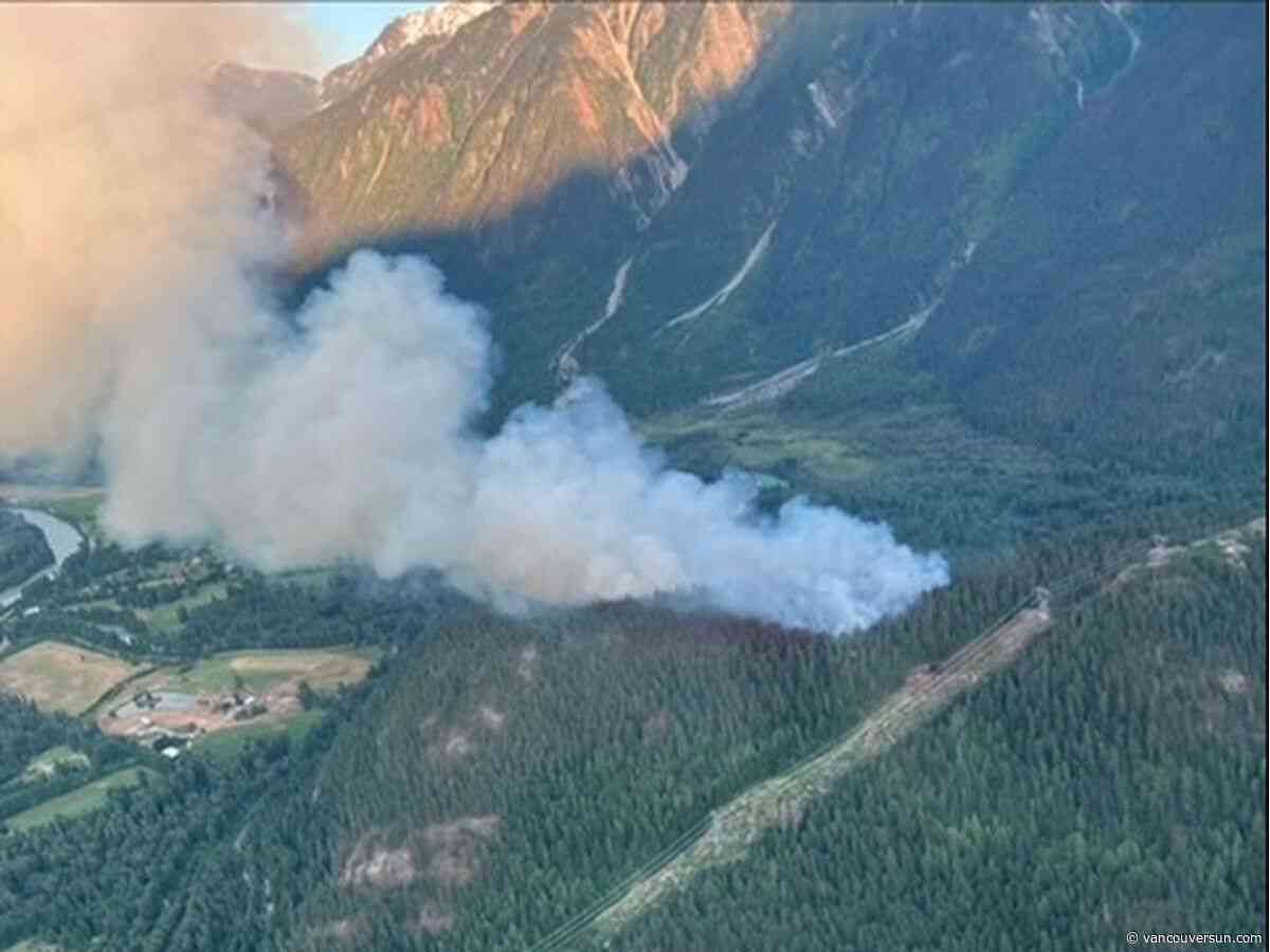 B.C. Wildfires: Smoke fills some communities as crews battle fires near Pemberton, Boston Bar
