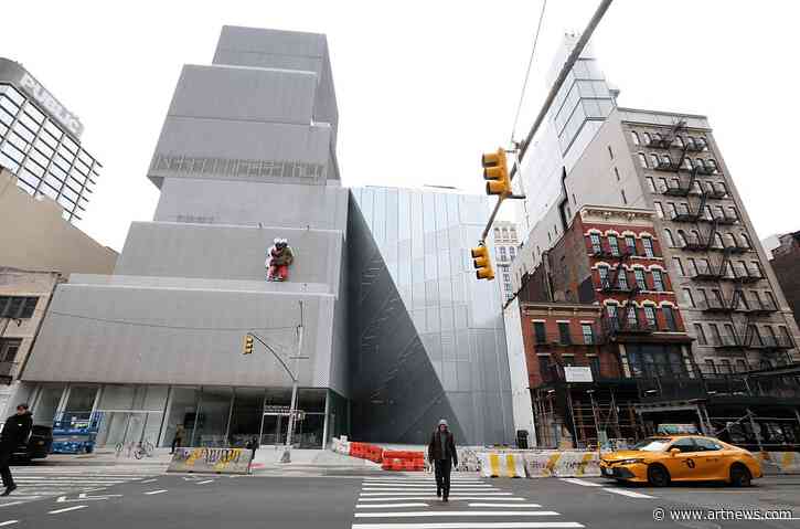 Leaks Spotted in New Museum Gallery with WangShui Work as NYC Braces for Floods