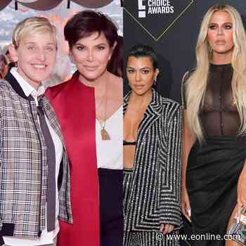 Khloe & Kourtney Kardashian React to Ellen DeGeneres's MJ Tribute