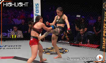 PFL Austin highlight video: Victoria Alba bodies Borena Tsertsvadze