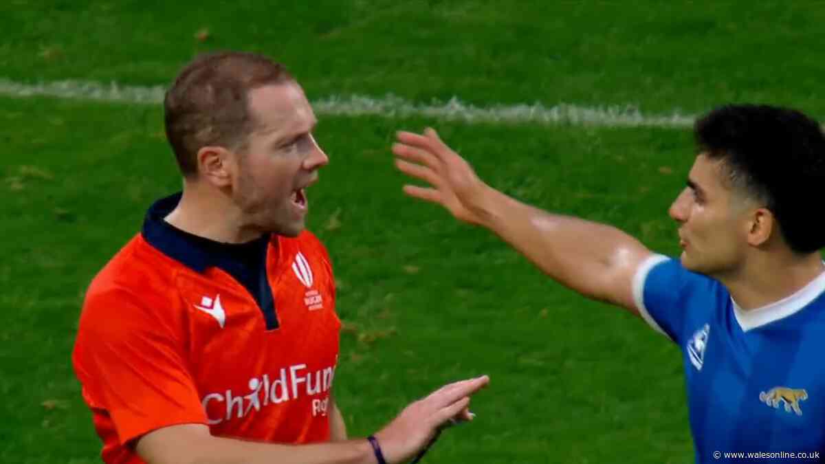 Argentina v England ends in fury as officials argue and players seething