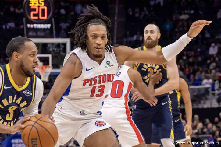 Pistons Notes: I. Jones, Okorie, Lanier, B. Williams
