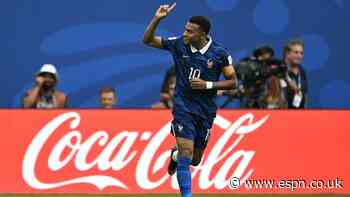 Mbappé equals Messi's World Cup goal record