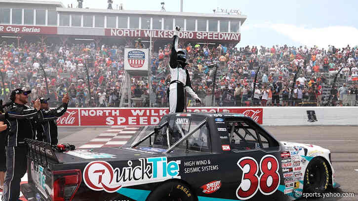 Chandler Smith Makes NASCAR Truck History With North Wilkesboro Win