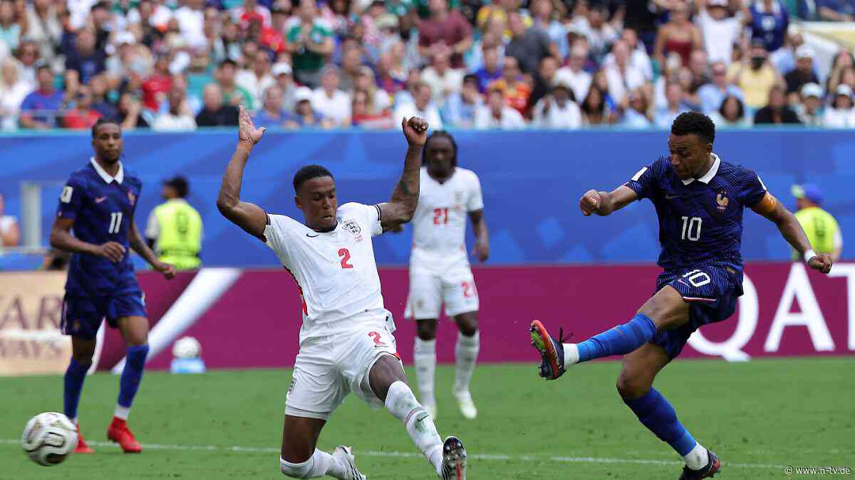 Irres Spiel um Platz 3: England deklassiert Franzosen - und die schlagen zurück