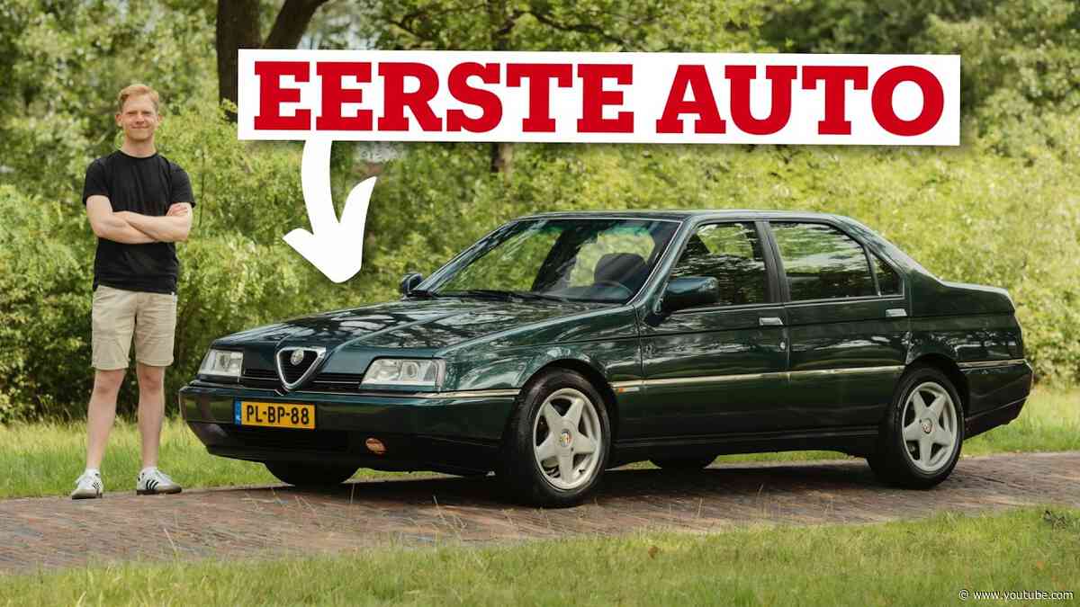 Allard (23): "Garagisten waarschuwden me deze Alfa Romeo niet te kopen, maar dat heb ik genegeerd"