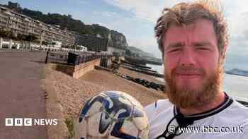'Dribbling ball from Africa to UK a major battle'