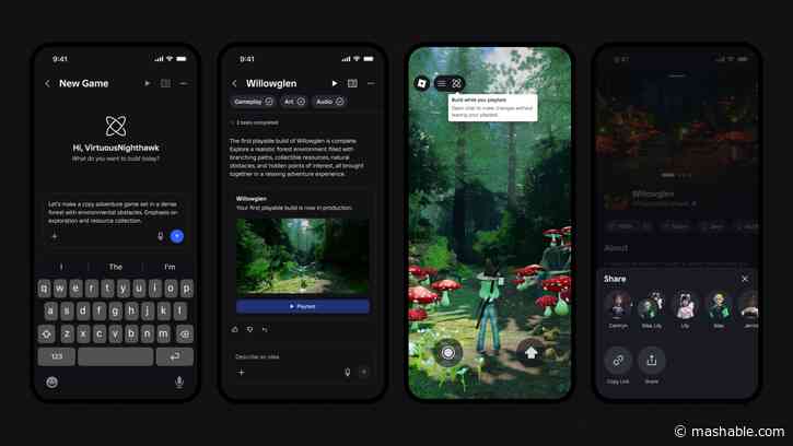 Roblox announces Build, AI tools that let anyone create games