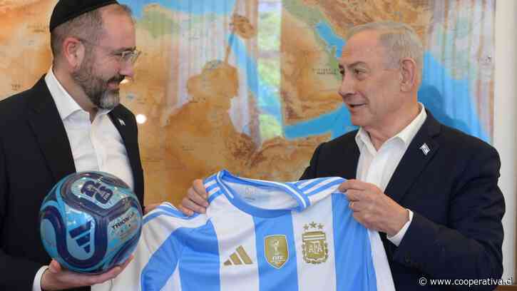 Netanyahu y la final del Mundial: "Apoyamos a Argentina, ¡buena suerte!"