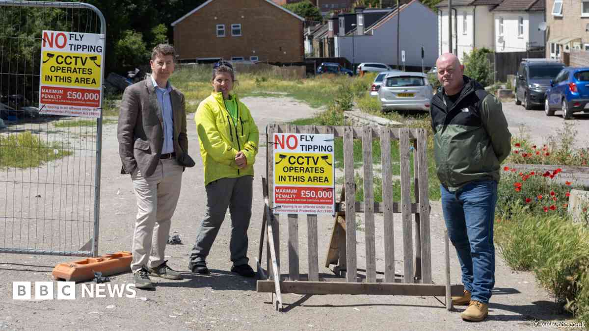Locals raise £3,000 to clear fly-tipping hotspot